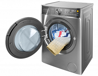 картинка Стиральная машина c сушкой Maunfeld MFWD14106S04 