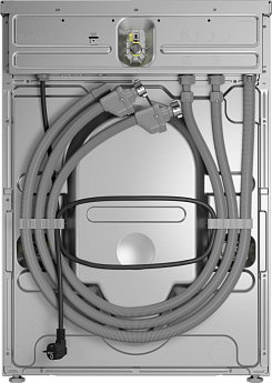 картинка Стиральная машина с паром Asko W7096XG черный графит 
