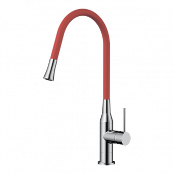 картинка Смеситель Omoikiri YATOMI-BN-R нержавеющая сталь 