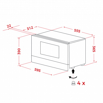 картинка Микроволновая печь Teka ML 8220 BIS L STONE GREY 