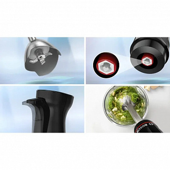 картинка Блендер Bosch MSM4B623 черный 