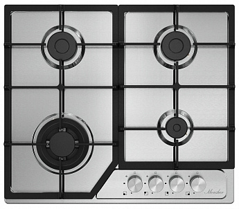 картинка Газовая варочная панель Monsher MSG 63 Acier 