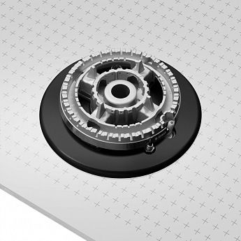 картинка Газовая варочная панель Maunfeld EGHG.43.73CW/G 