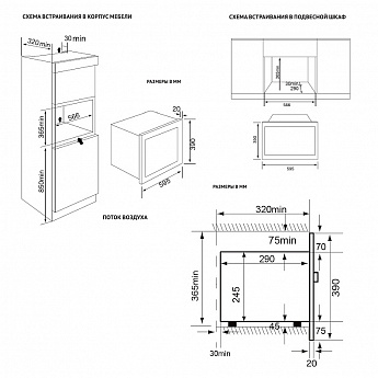 картинка Микроволновая печь Korting KMI 820 RSI 