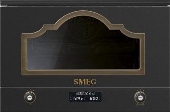 картинка Микроволновая печь Smeg MP722AO антрацит 