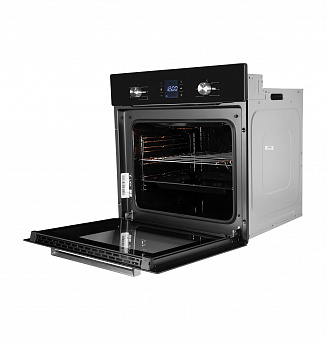 картинка Духовой шкаф Lex EDM 071 BL черный 