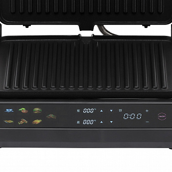 картинка Гриль Krona Digitaler Kontaktgrill 2000W нержавеющая сталь 