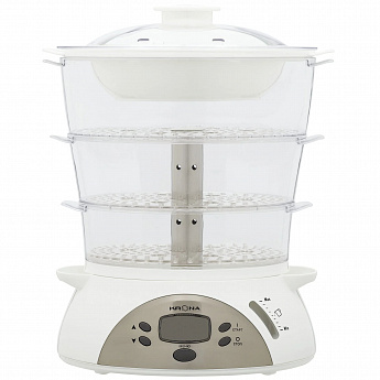 картинка Пароварка Krona Dampfgarer 900W белый 