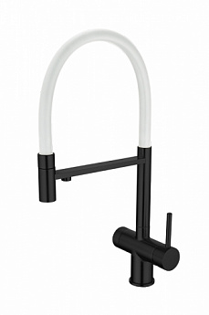 картинка Смеситель EmarЕС - 7024WHT Black 