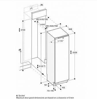 картинка Морозильная камера Gaggenau RF471306 белый 