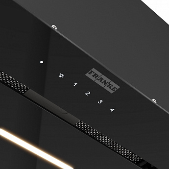 картинка Кухонная вытяжка полновстраиваемая Franke LUCE 60 BK 