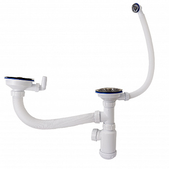 картинка Сифон двойной 3 ½” Санпласт GRAND 