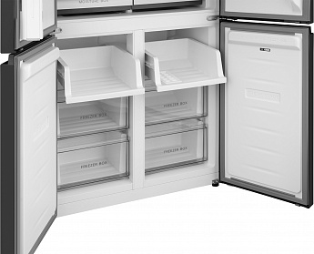 картинка Полувстраиваемый холодильник Weissgauff WCD 450 B NoFrost Inverter 