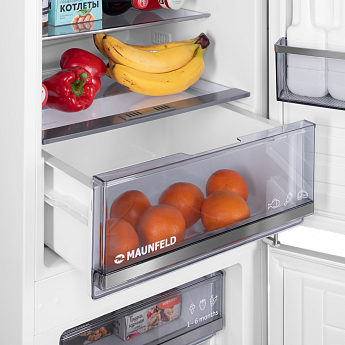 картинка Холодильник Maunfeld MBF177SWGR INVERTER 