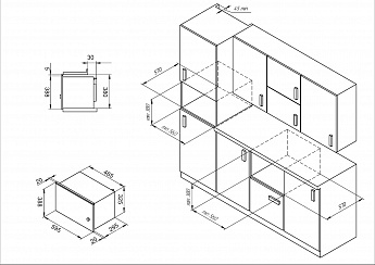 картинка Микроволновая печь Monsher  MMH 201 W 