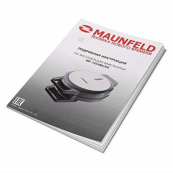 картинка Вафельница Maunfeld MF-1433BK 