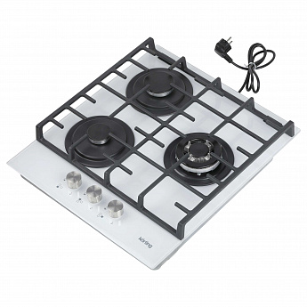 картинка Газовая варочная панель Korting HGG 4825 CTW белая 