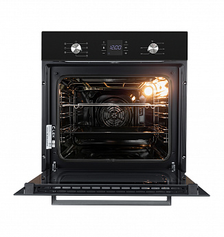 картинка Духовой шкаф Lex EDM 071 BL черный 