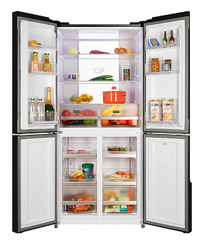картинка Отдельностоящий холодильник Nordfrost RFQ 510 NFGB INVERTER 