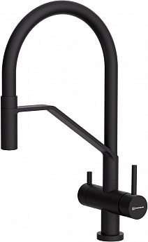 картинка Смеситель Omoikiri AKENO-GB графит 