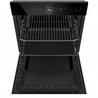 картинка Электрический духовой шкаф с функцией пароварки Maunfeld EOEH7617STB 