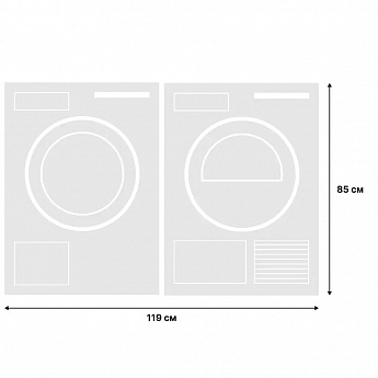 картинка Комплект ASKO Logic 1 (W4086C.W/3 + T408HD.W) 