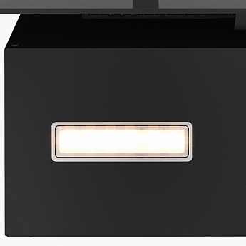 картинка Кухонная вытяжка наклонная Franke LENS BK 60 черная 