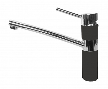 картинка Смеситель Gerdamix RIDO черный (FL-104) 