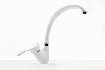 картинка Смеситель Gerdamix CREMA LITE SERIES (GE) белый 