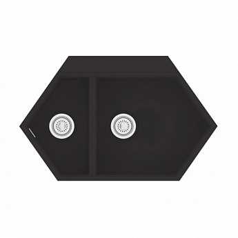 картинка |Discount| Мойка для кухни Kit Kraken CREEK черный 