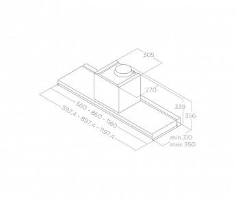 картинка Кухонная вытяжка Elica LEVER IX/A/86 