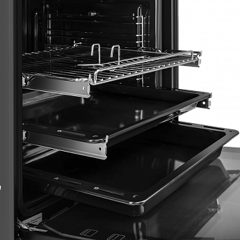 картинка Электрический духовой шкаф с функцией пароварки Maunfeld EOEH7617STB 