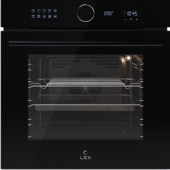 картинка Электрический духовой шкаф Lex EDM 1002 ONE BL черный 