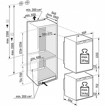 картинка Встраиваемый холодильник Liebherr IXRF 5625-22 001 