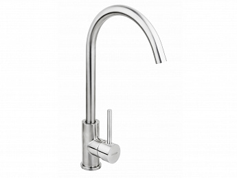 картинка Смеситель LONGRAN LOGIC LM2102, STAINLESS STEEL 