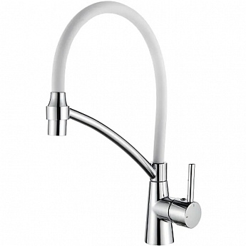 картинка Смеситель Ledeme L4399-3 белый 