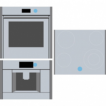 картинка Магнитный переключатель Neff Z9801TWMY0 серебристый металлик 