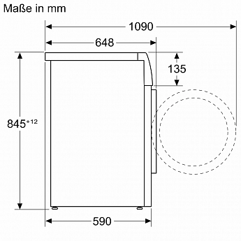 картинка Стиральная машина  с паром Bosch WGB2440XME 