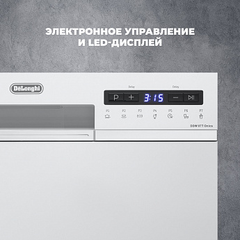 картинка Посудомоечная машина компактная Delonghi DDW 07T ONICS 