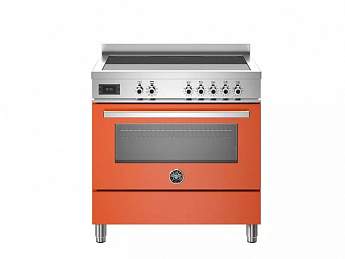картинка Комбинированная кухонная плита Bertazzoni PRO95I1EART оранжевая 