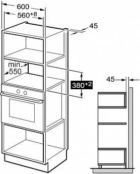 картинка Микроволновая печь De Dietrich DMG4210B 