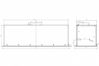 картинка Кухонная вытяжка полновстраиваемая Franke LUCE 90 WH 