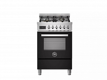 картинка Комбинированная кухонная плита Bertazzoni PRO64L1ENET чёрная 