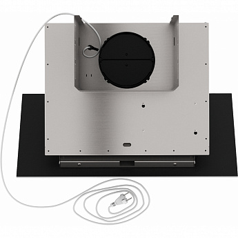 картинка Кухонная вытяжка наклонная Franke LENS BK/SS 60 черная 