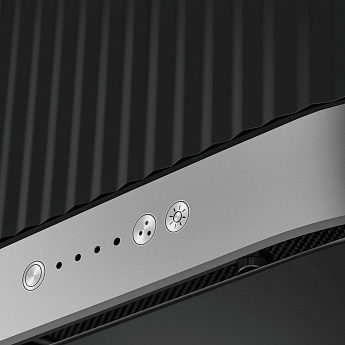 картинка Кухонная вытяжка Maunfeld MURANO 80 черный 