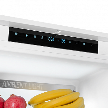 картинка Встраиваемый холодильник Maunfeld MBF17754NFWHGR LUX Inverter 