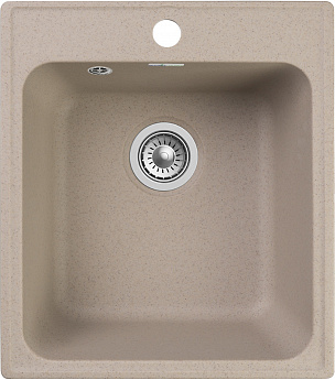 картинка Мойка для кухни Granfest-Quarz GF-Z17 песочный 