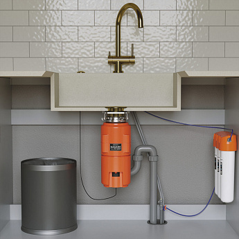 картинка Измельчитель пищевых отходов Omoikiri Nagare Slim 1250 