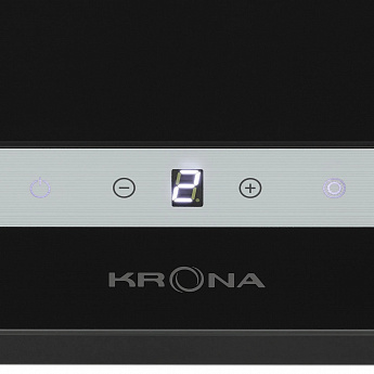 картинка Кухонная вытяжка IRMA A 600 black S черный  
