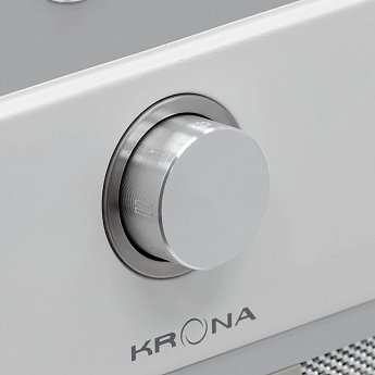 картинка Кухонная вытяжка Krona SVEN 600 white one knob 
